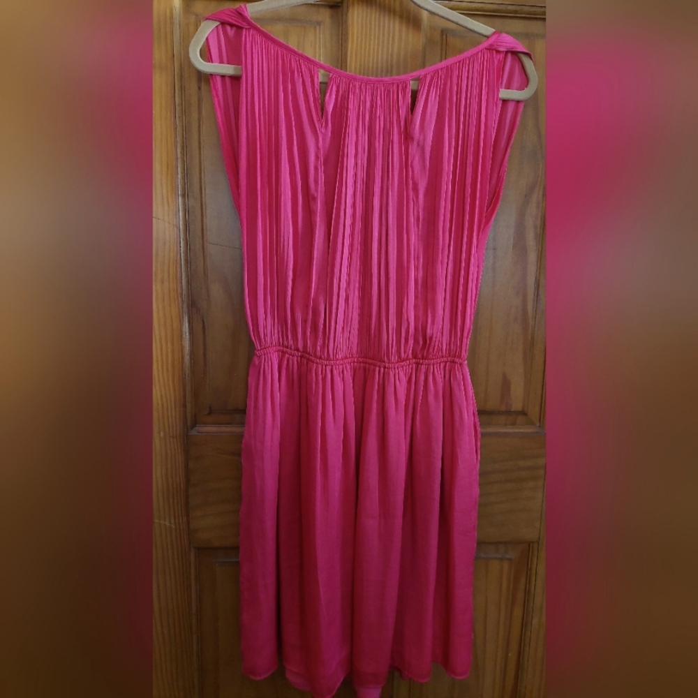 Kenneth Cole sleeveless dress coral pink Sz S